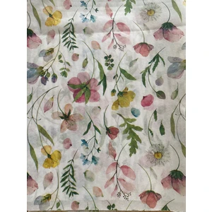 Faela Etiket Pelur Kağıt 50 x 70 cm 10 Adet Çiçek Desenli