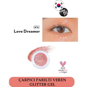Unleashia - Get Loose Glitter Gel 4gr Unleashia N°4:love Dreamer