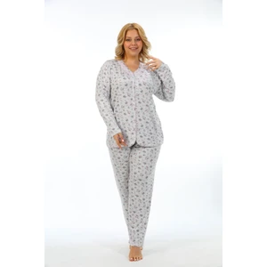 Bambu Büyük Beden Kadın Pijama Takımı