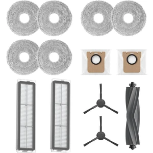 Echo Chicly Dreame L20 Ultra Ana Yan Fırça Hepa Filtre Paspas Bezi Toz Torbaları (Yurt Dışından)