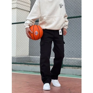 2025 Relaxed Yüksek Bel Kargo Pantolon