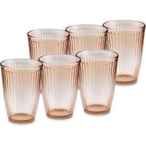 Gordes 6'lı Meşrubat Bardağı 370 ml Amber