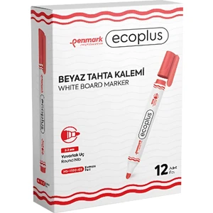 Ecoplus Beyaz Tahta Kalemi 1 Kutu 12'li