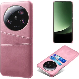 Xiaomi 13 Ultra Telefon Kapağı Çift Kart Yuvaları Pu Deri Kapalı Sabit Pc Telefon Geri Kılıf (Yurt Dışından)