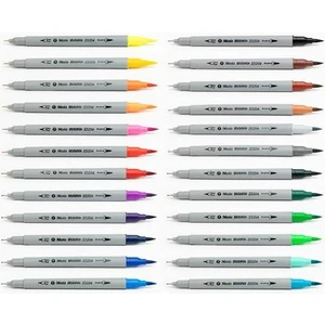 Brushpen Çift Taraflı Keçeli Kalem 24 Lü