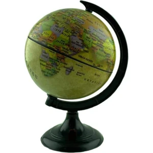 Kalemtraşlı Antik Yerküre 10 Cm