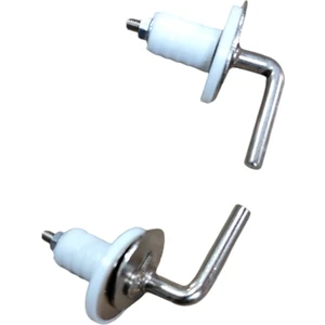 Üstten Sıkmalı Klozet Kapak Menteşe Seti Metal