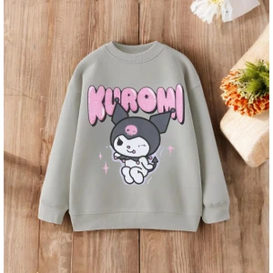 Kuromi Kız Çocuk Sweatshirt