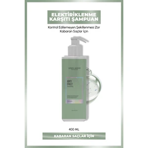 Lewel Mood Premium Anti Frizz Smothing Kabaran Kontrol Altına Alınamayan Elektriklenen Saçlar İçin Şampuan 400 ml