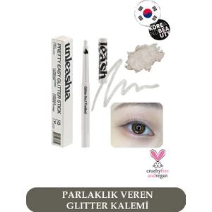 Unleashia - Pretty Easy Glitter Stick No.1 Vegan, Suya Dayanıklı Işıltılı Göz Kalemi