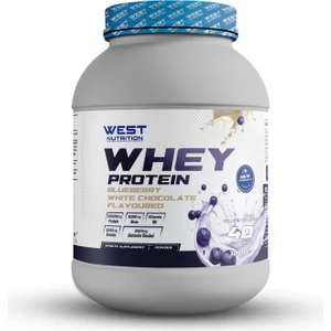 West Nutrition Whey Protein Tozu 1200 gr 40 Servis Yabanmersini Beyaz Çikolata