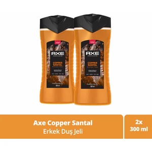 Premium Collection Duş Jeli Copper Santal 3 In 1 Vücut Saç Yüz 300 ml X2