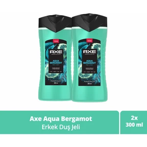 Premium Collection Duş Jeli Aqua Bergamot 3 In 1 Vücut Saç Yüz 300 ml X2