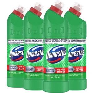 Yoğun Kıvamlı Çamaşır Suyu Dağ Esintisi 750 ml X4