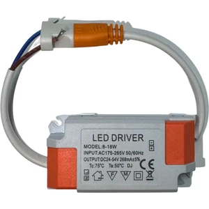 5 Adet 8-18W Watt LED Panel Driver Trafo Balans-Power LED Sürücü-Spot Panel 268MAMPER