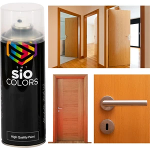 Sio Colors Demir Ahşap Plastik Kapı Dönüşüm Boyası Özel Yapım Akrilik Sprey Boya 400 ml