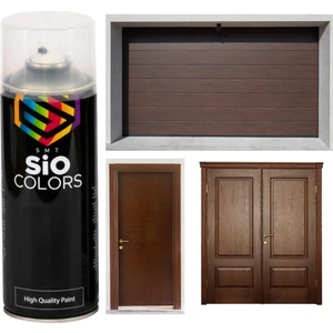 Sio Colors Demir Ahşap Plastik Kapı Dönüşüm Boyası Özel Yapım Akrilik Sprey Boya 400 ml
