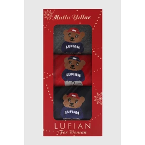 Bear 3'lü Set Kadın Çorap Standart