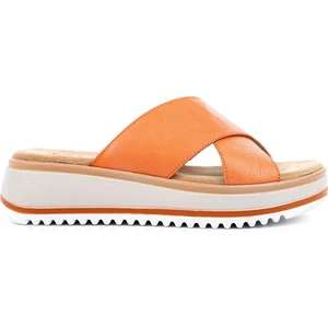 Hush Puppies Hou Anatomik Taban Hakiki Deri Kadın Terlik