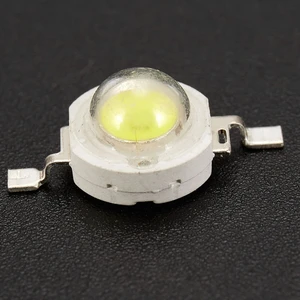 100 Adet 1W Diyot Yüksek Güçlü Soğuk Beyaz LED Boncuk 1 Watt Lamba Çipi 3V-3.4V (Yurt Dışından)