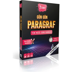 Strateji Yayınları 7.sınıf Gün Gün Paragraf Soru Bankası