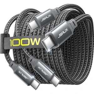 100W Süper Hızlı Usb C - Usb C Kablosu Type-C Hızlı Şarj Kablosu