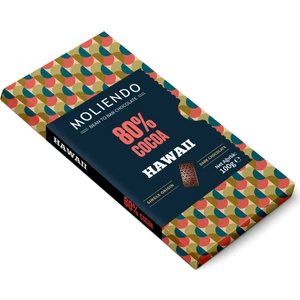 Moliendo Hawaii %80 Kakao Premium Tablet Çikolata 100 g