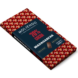 Moliendo Madagascar %70 Kakao Premium Tablet Çikolata 100 g