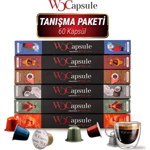Nespresso Uyumlu Kapsül Kahve 60'li Tanışma Paketi