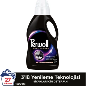 Hassas Bakım Sıvı Çamaşır Deterjanı Siyah Yenileme 1500 ml