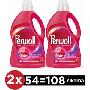 Renkli Yenileme Hassas Bakım Sıvı Çamaşır Deterjanı 2'li Set (2x2,97 Lt)