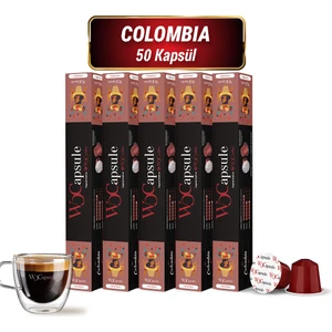 No:3 Colombia Nespresso Uyumlu Kapsül Kahve 50'li Avantaj Paketi