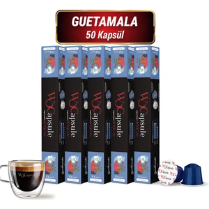 No:4 Guatemala Nespresso Uyumlu Kapsül Kahve 50'li Avantaj Paketi