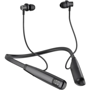 Y10 Sporcu Bluetooth Kulaklık 100 Saat Şarj Kapasiteli LCD Göstergeli Boyun Bantlı Kulaklık