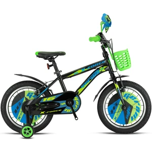 X-Force - 20" Mtb - 10' - Vitessiz - V.b. - Siyah-Mavi/neon Yeşil