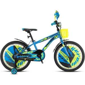 X-Force - 20" Mtb - 10' - Vitessiz - V.b. - Mavi-Siyah/neon Sarı