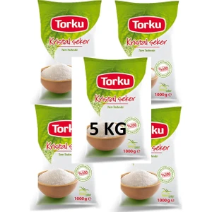 Pe 5 kg Toz Şeker (1 kg*5)