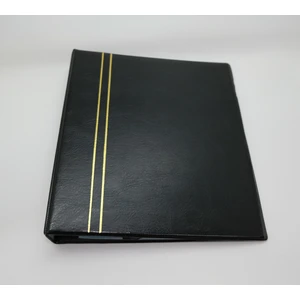 Koleksiyon Market Teksöz 1200 Standart Albüm Para, Fdc, Kartpostal, Için   Sırtı 3 cm Siyah Renk