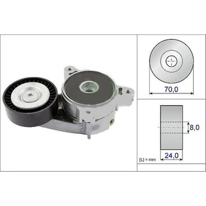 T39227 Alternatör Gergi Rulmanı Mitsubishi Lancer Outlander 2.0 Dıd 07 Bkd Bsy Bwc 4891659AA