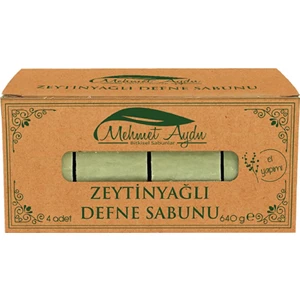 Mehmet Aydın Zeytinyağlı Doğal Defne Sabunu 4 Adet