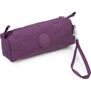 Krinkıl / Klinkır Tek Fermuarlı Bilek Askılı Cep Telefon El Çantası Cüzdan Kalemlik Mor 1115H