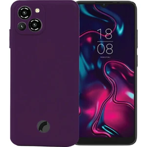 Reeder S23 Pro Max Uyumlu Silikon Kılıf - Kamera Korumalı Esnek Pastel Renk Kapak - Mor