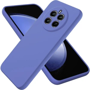 Realme 12 Pro Uyumlu Silikon Kılıf - Kamera Korumalı Esnek Pastel Renk Kapak - Lacivert