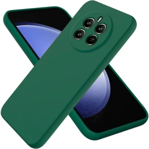 Realme 12 Pro Uyumlu Silikon Kılıf - Kamera Korumalı Esnek Pastel Renk Kapak - Yeşil