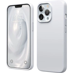 Apple iPhone 13 Pro Uyumlu Silikon Kılıf - Pastel Renk Tonu Esnek Tam Koruma Kapak - Gri