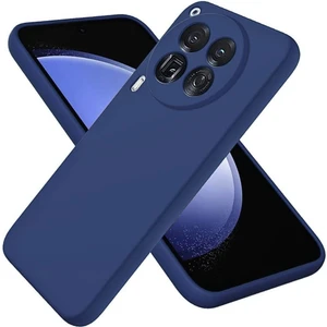 Tecno Camon 30 CL6 Uyumlu Silikon Kılıf - Kamera Korumalı Esnek Pastel Renk Kapak - Lacivert