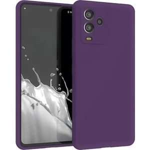 General Mobile GM 24 Pro Uyumlu Silikon Kılıf - Kamera Korumalı Esnek Kapak - Mor