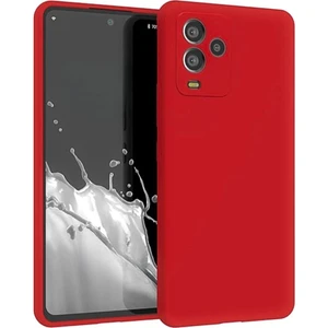 General Mobile GM 24 Pro Uyumlu Silikon Kılıf - Kamera Korumalı Esnek Kapak - Kırmızı