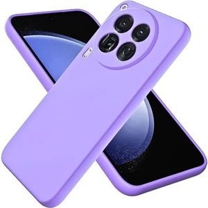 Tecno Camon 30 CL6 Uyumlu Silikon Kılıf - Kamera Korumalı Esnek Pastel Renk Kapak - Lila