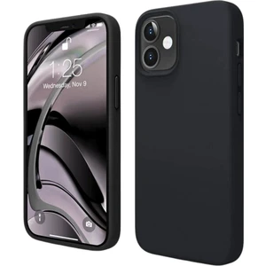 Apple iPhone 11 Uyumlu Silikon Kılıf - Pastel Renk Tonu Esnek Tam Koruma Kapak - Siyah
